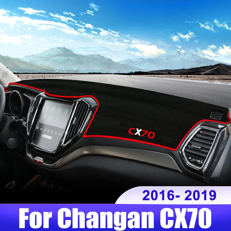 

For Changan CX70 2016 2017 2018 2019 Car Dashboard Cover Dash Mat Sun Shade Avoid Light Non-slip Pad Interior Accessories