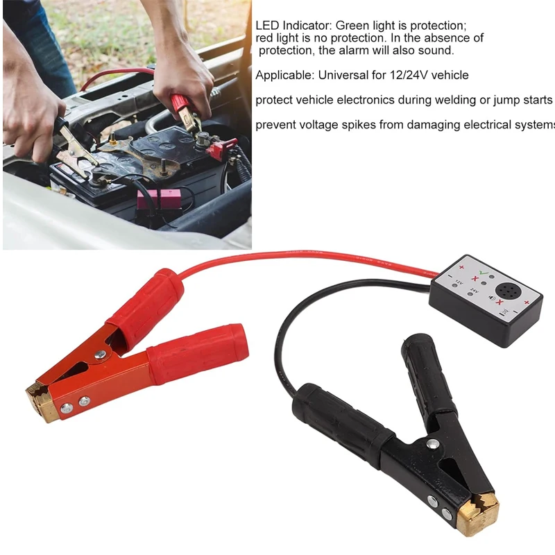 Car Anti Zap Protector Surge Suppressor Surge Protection Device 12V/24V Prevent Damage Electrical System While Welding Jumping