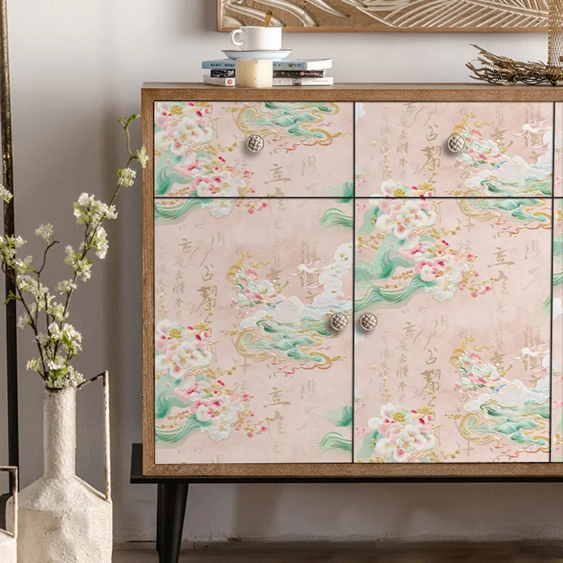 

Обои с решеткой, съемные самоклеящиеся классические решетчатые цветочные контактные обои для шкафов, ванных комнат, кухни