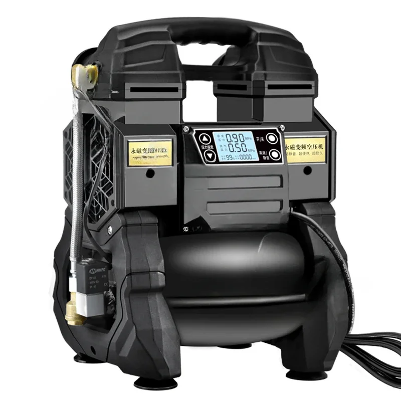 220 V Brushless Variable Frequency Air Compressor Oil-free Mute Air Pump High-pressure Air Compressor