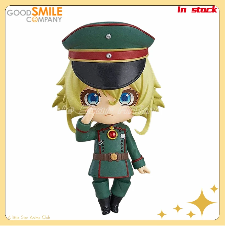 

In Stock Original GSC Nendoron 784 The War of Young Girls Tanya Von Degurechaff Animation Figure Model Collection Toys Gifts