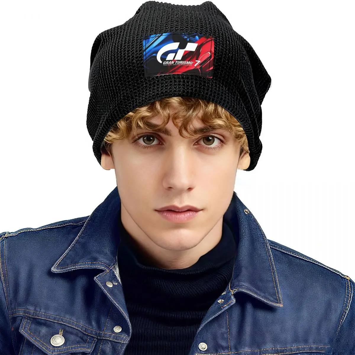 Gran Turismo Unisex Adult Beanies Caps Fleece-Lined Bonnet Hat Warm Hip Hop Autumn Winter Outdoor Skullies Hats
