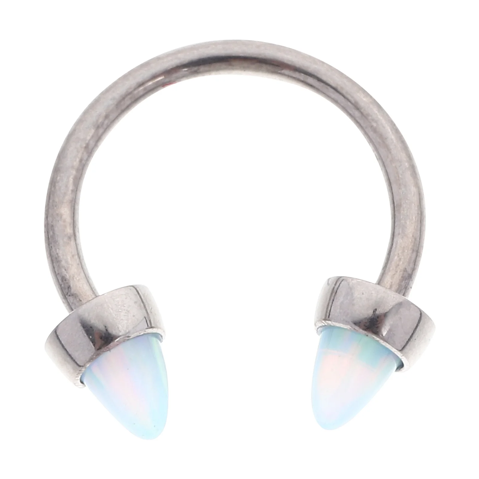 

Exquisite Horseshoe Nose Ring Metal Stud Highly Polished Fashion Nose Piercing Jewelry Comfortable Safe Nasal Piercing