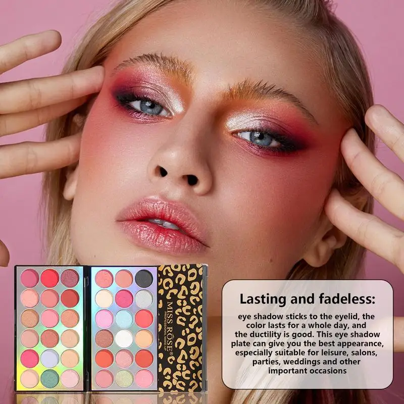 Palette de fards à barrage à haute pigmentation pour femmes et filles, maquillage portable pour les yeux, 36 couleurs, paillettes, 256