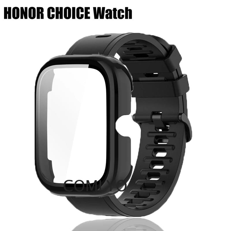 For Honor Choice Watch Case + Strap Silicone Band Protective Full Cover Anti-Fall Screen Protector