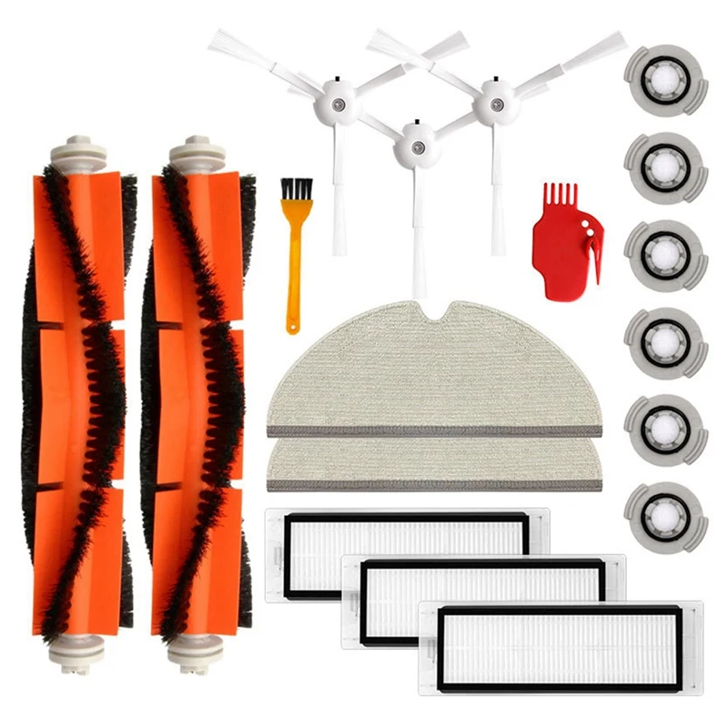 Xiaomi Roborock Swimロボット掃除機,s50,t6,t7,フィルターサイドブラシ,メインブラシ,ロールブラシ,HEPAモップ,アクセサリーに適しています