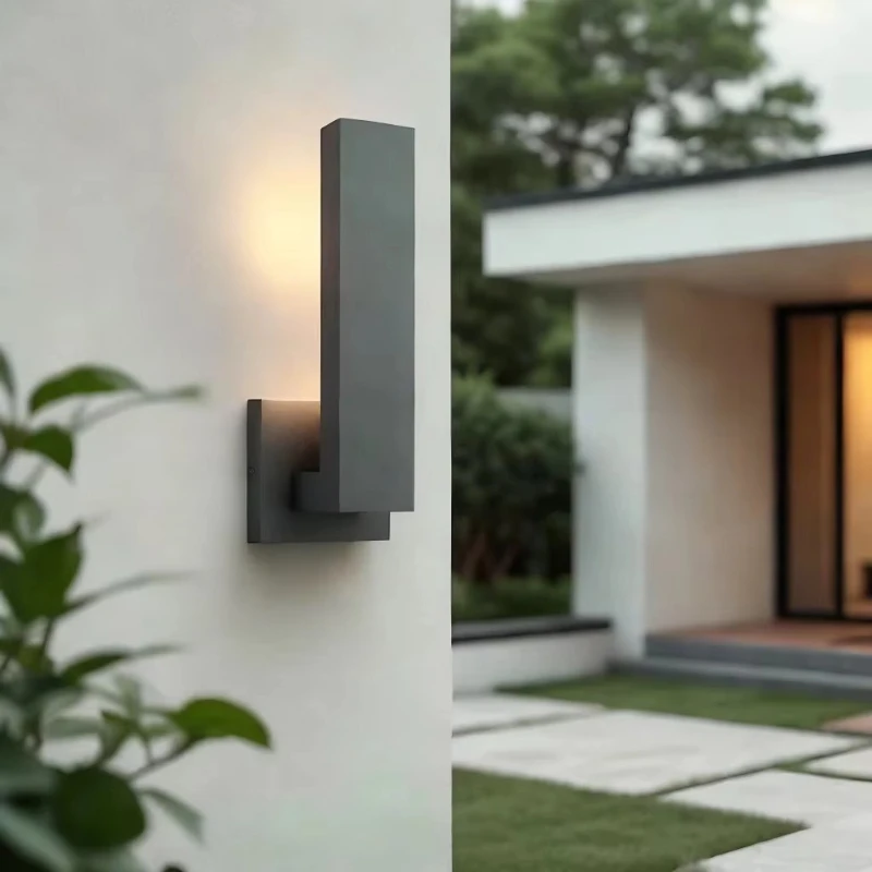 

IP65 waterproof aluminum outdoor wall lamp strip design is popular in hotel corridors