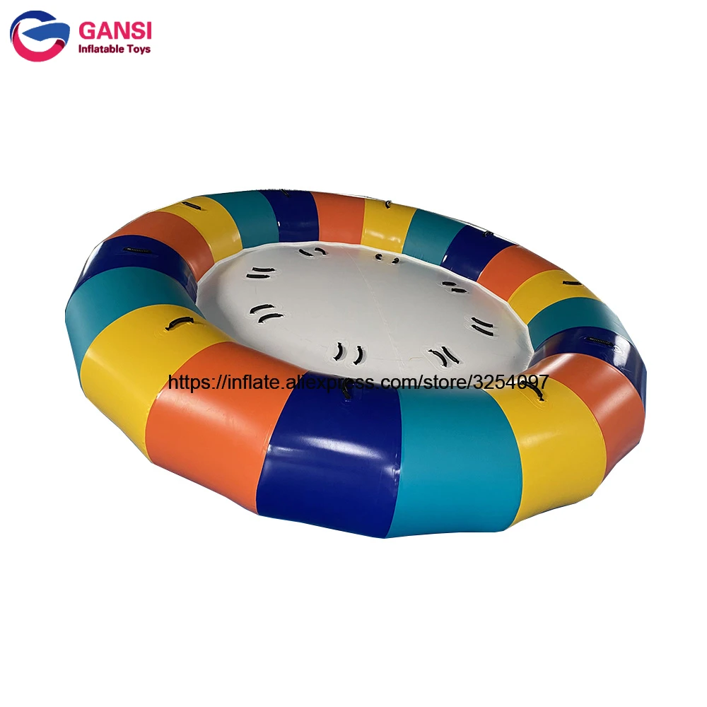 PVC Tarpaulin Aqua Twister Commercial Inflatable Disco Towable Boat