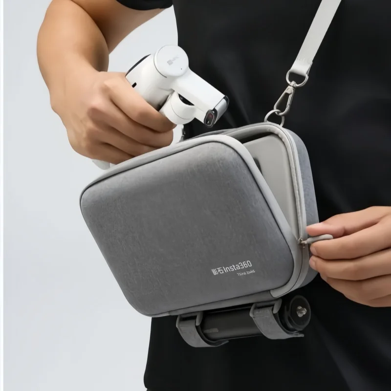Insta360 Flow 2 Pro Estuche de transporte Original bolsa de almacenamiento para accesorios estabilizadores de cardán bolsa de carcasa dura EVA de viaje