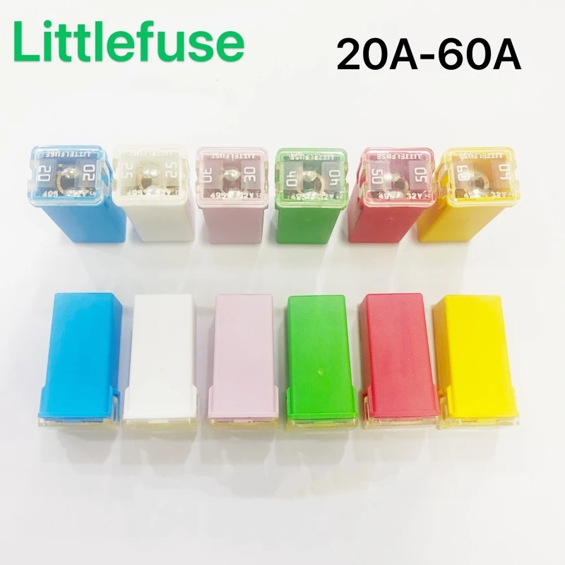 

1/5PCS Litte 495 Automotive Square Tall Fuse Box Fuse Fuse 20A30A40A50A60A