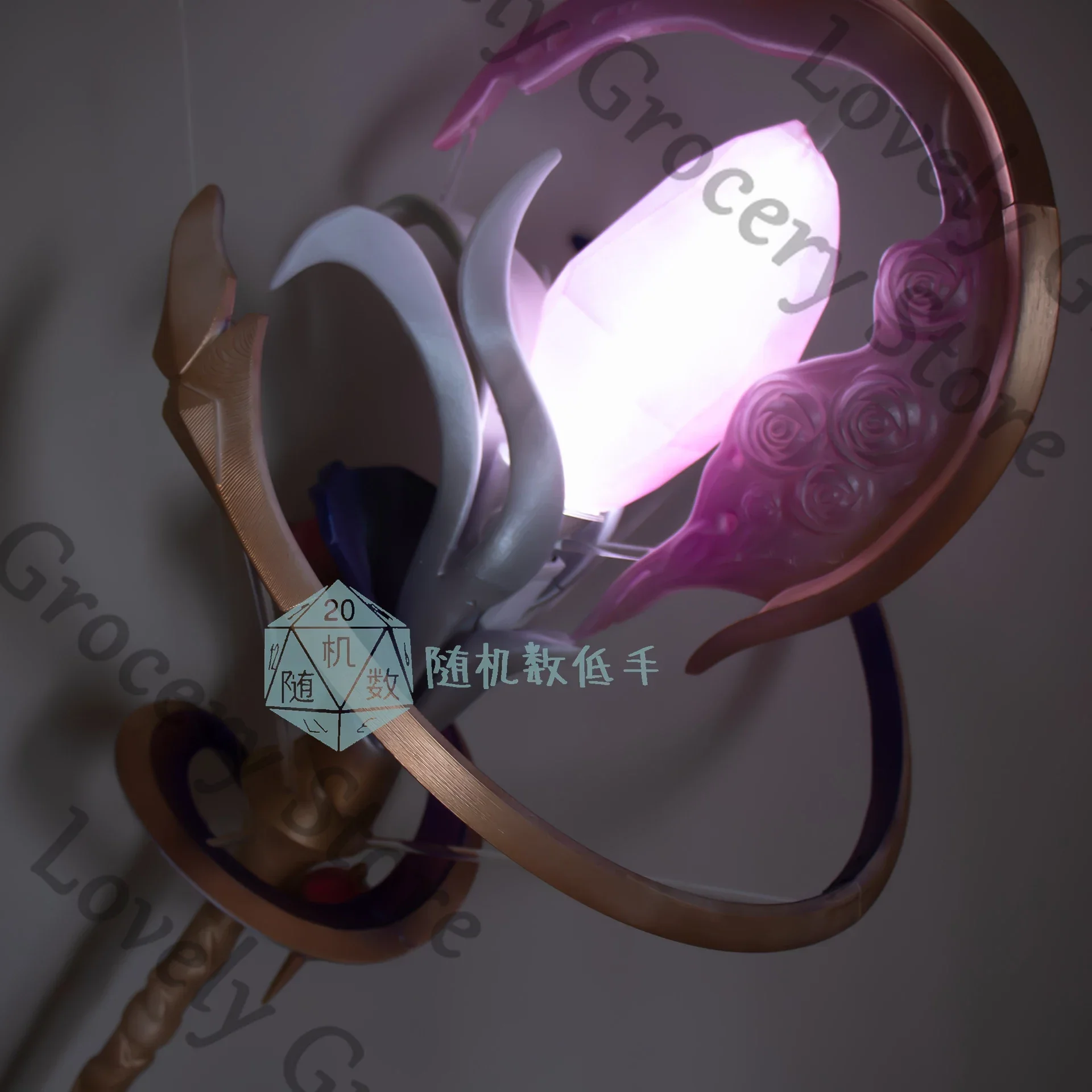 Honkai Impact 3 Elysia Cosplay Anime Give Out Light Wand Weaponry Staves Model Hand Props Convention Accessories Halloween Fans
