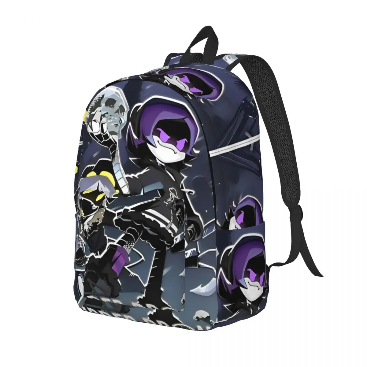 Murder Drones Horror Anime Backpack for Men Women Cyn J and N Teenage Student Business Daypack Laptop Canvas Bags Outdoor