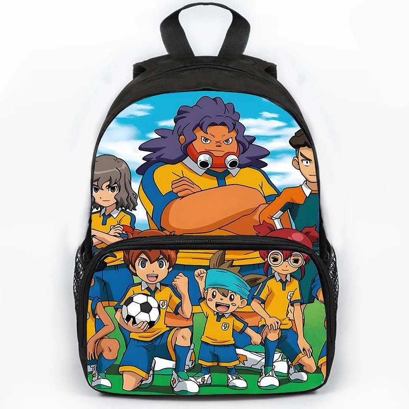 

Inazuma Eleven Go Printed Backpack Schoolbag Students Boys Girls Cartoon Bookbag Waterproof Children Backpacks Travel Mochila