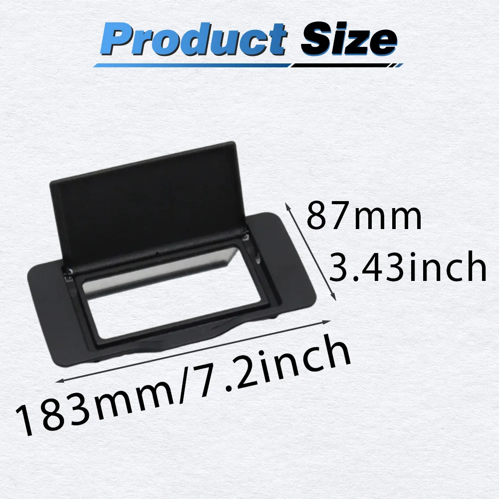 Pare-soleil de voiture, couverture de miroir cosmétique de maquillage pour Mercedes Benz W203 classe C 2001 2002 2003 2004 2005-2007 2038102110 LHD