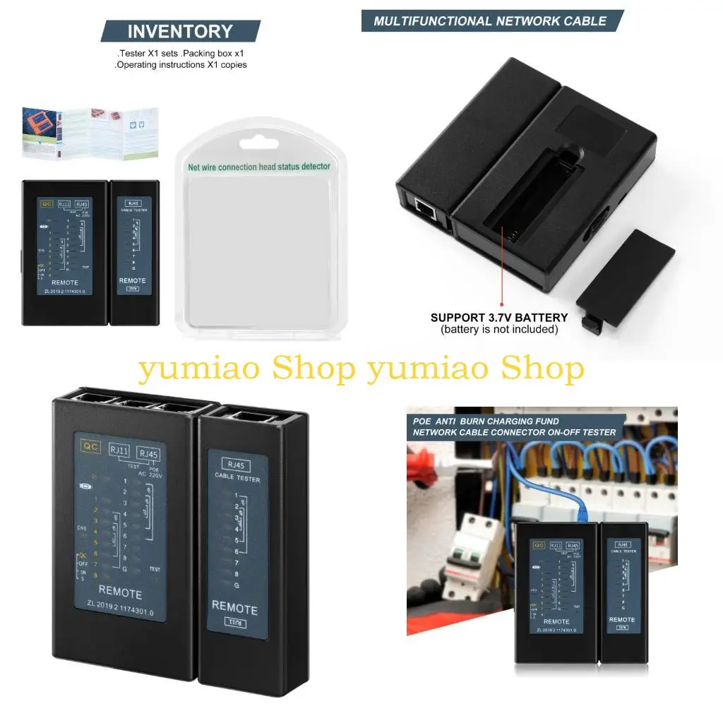 

587B ABS Body Single End Tester 1000Mbps Safety Testing Instrument