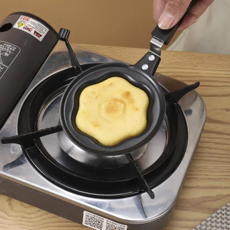 Breakfast Egg Frying Pot Egg Mold Pan Flip Omelette Mold Non-Stick Frying Pan Pancake Maker Kitchen Tools Mini