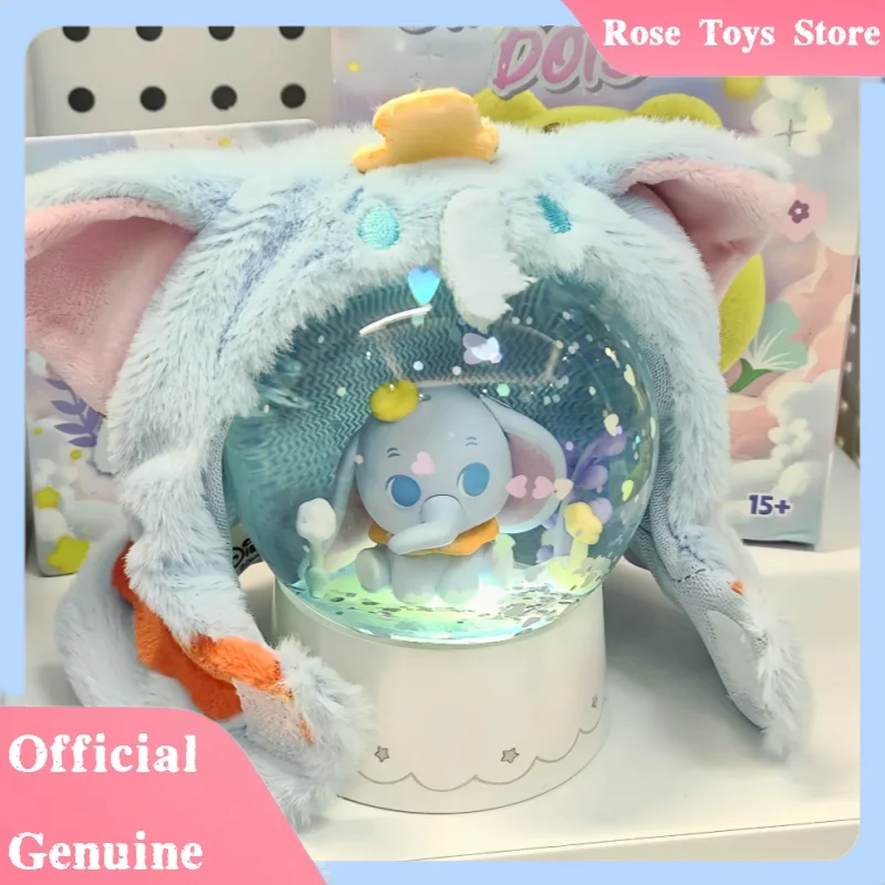 Oryginalna seria pluszowych kryształowych kul Starlight Dots w formie blind boxa, urocze dekoracje do pokoju z Kubusiem Puchatkiem, świecące zabawki idealne na prezent.