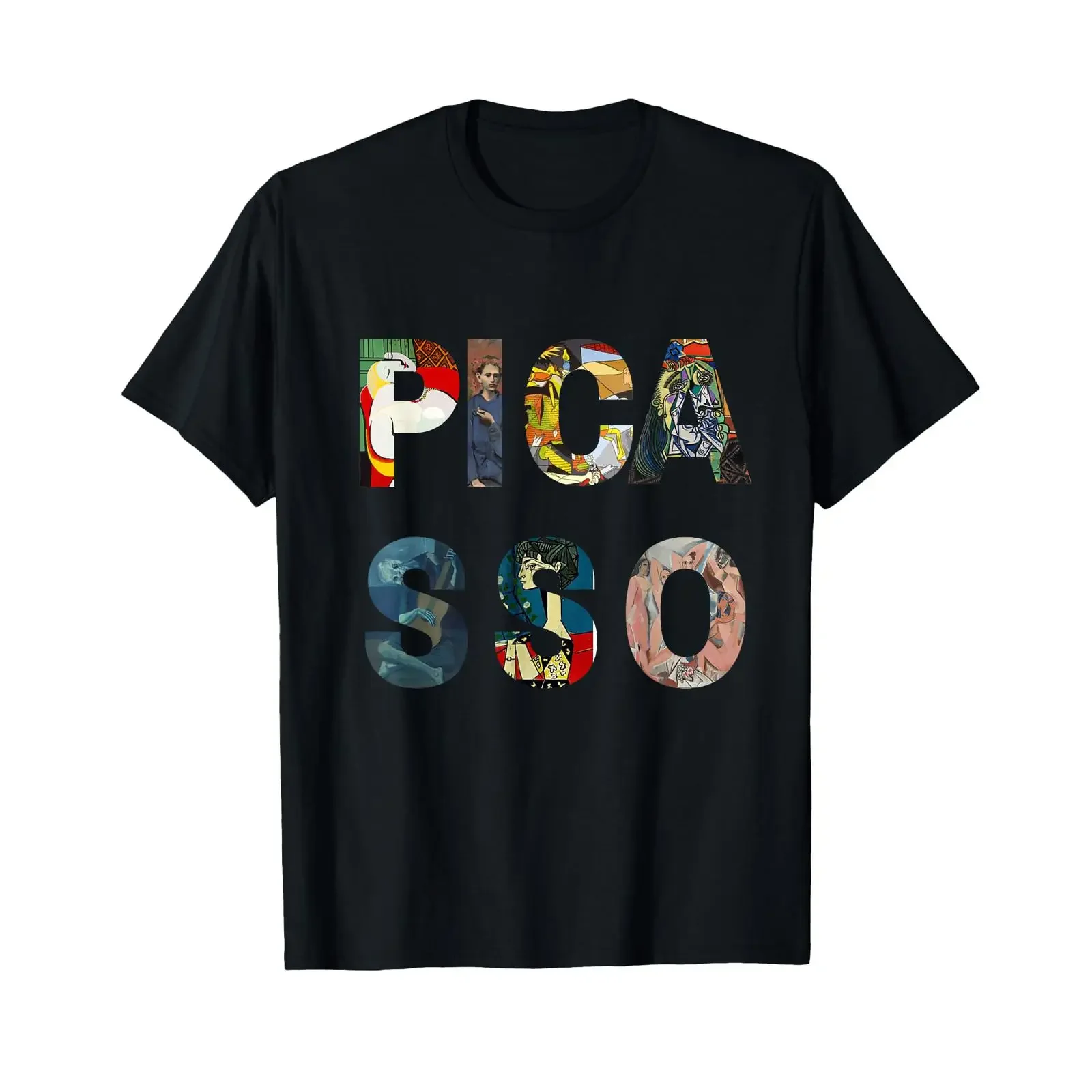 Picasso Tribute to Pablo T Shirt vintage Washed Casual Soft graphic Comfortable streetwear Breathable Versatile
