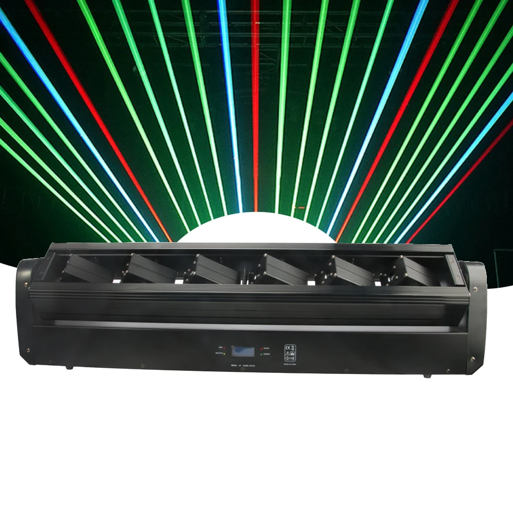 

Stage Lighting Bar Price New Model 6 Eyes Full Color Rgb Dj Disco Laser Lights for Night Club