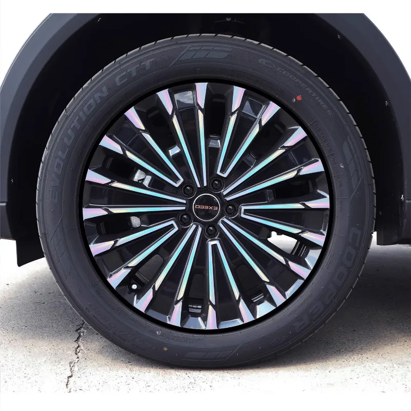 

For EXEED Stellar RX 20 inches 4 PCS Wheel hub color changing film scratch cover protective sticker
