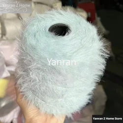 250g Long Fur Imitation Mink Yarn Thread Super Soft Skin Friendly Does Not Shed Hair Hand Wove Scarf Warm Sweater Woven Yarn