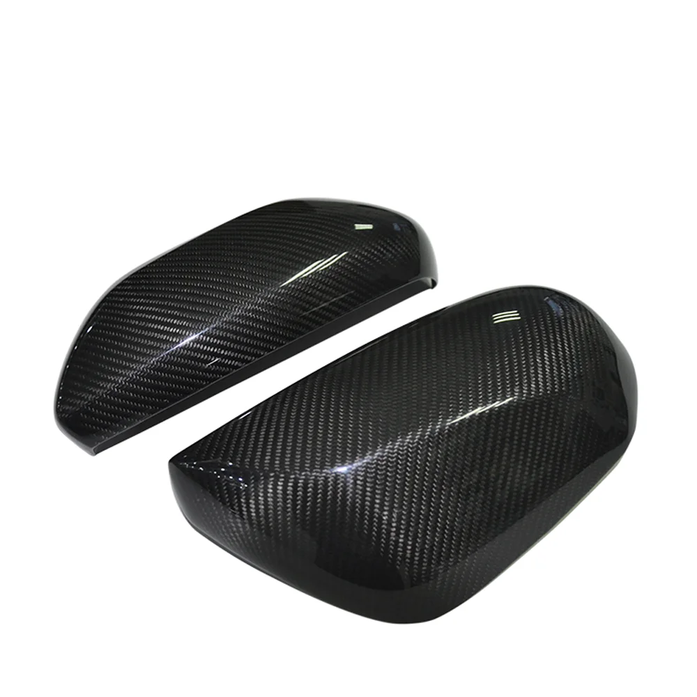 Real Dry Carbon Rearview Mirror Cover Side Mirror Caps For Toyota Camry 2018up