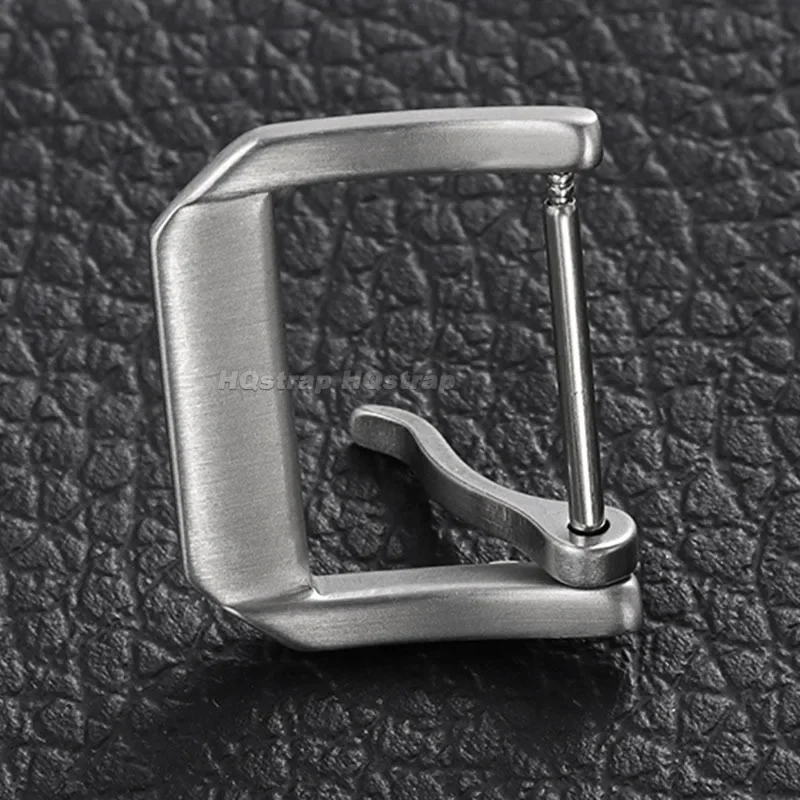 스테인리스 스틸 시계 버클, 가죽 스트랩 금속 걸쇠 실버, 블랙 로즈 골드, 교체 단추 액세서리, 16mm, 18mm, 20mm