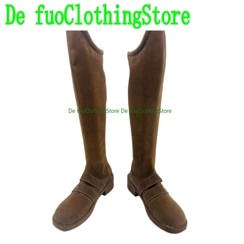 DefuoClothing Identity V Knight Cosplay Shoes Game Character Boots Anime Games Halloween Costumes Party Props Shoes