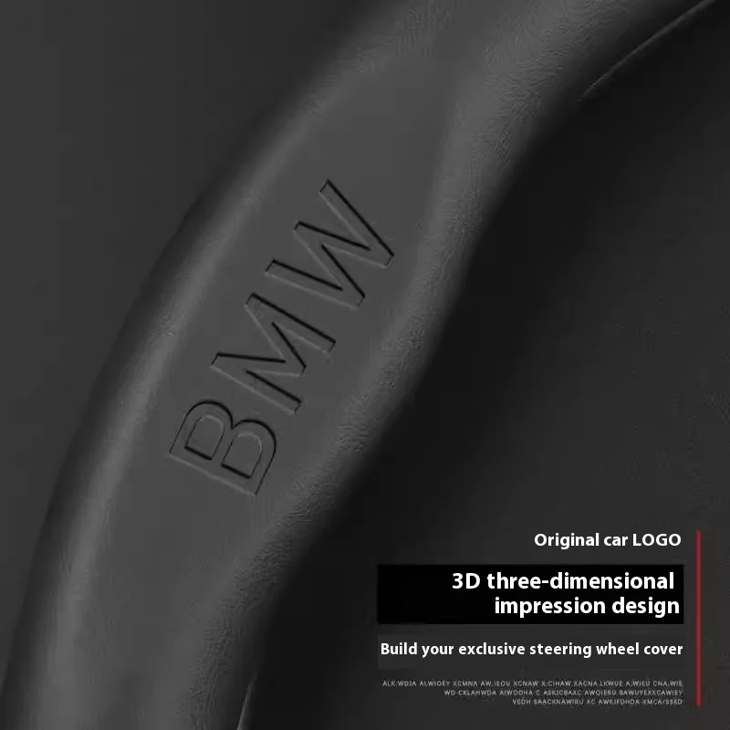 

Car Leather 3D Embossing Ventilate Steering Wheel Cover BMW M X1 X3 X5 X6 X7 G05 G20 G30 G70 E36 E39 E46 E87 E90 F10 F15 F25 F30