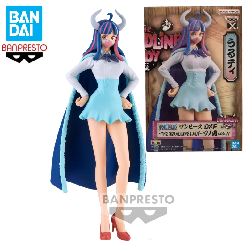 In Stock Bandai BANPRESTO DXF The Grandline Lady One Piece Ulti Anime Action Figure Toy Gift Model Collection Hobby