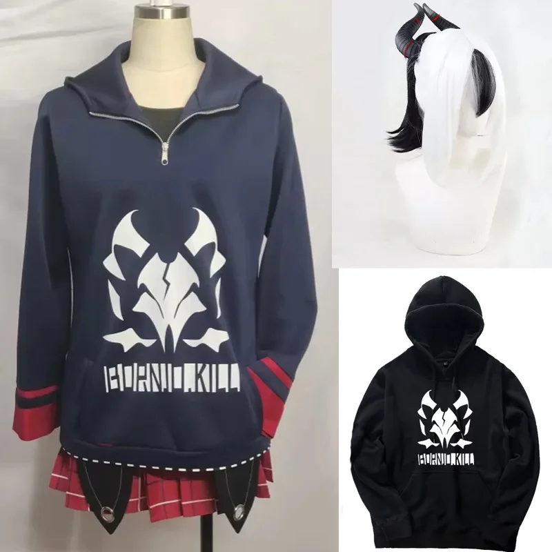 

Anime Archive onikata kayoko Hoodie Cosplay Costume Clothing Full Outfit