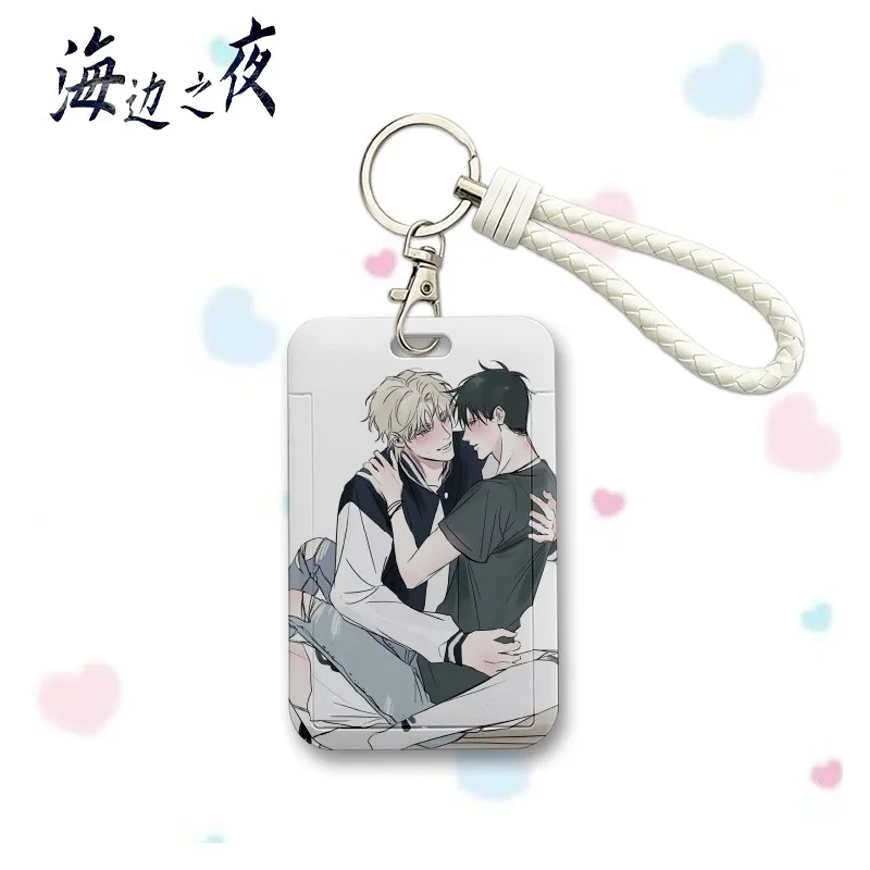 Low Tide in Twilight Anime ID Card Holder Yeo Taeju Kim Euihyun Protective Cover for Subway Cards Korean BL Manhwa Card Cover