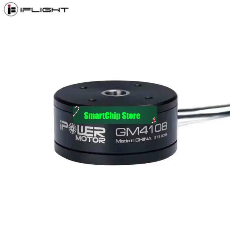 StoreiFlight IPower Motor GM4108H-120T GM4108 4108 Brushless Gimbal Motor With 8mm Hollow Shaft / 7.9mm Aluminium SliprDrone Pa