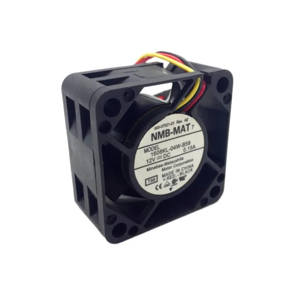 

1608KL-04W-B59 for NMB 4020 Minebea 4CM Double Ball Switch Cooling Fan DC 12V 0.15A