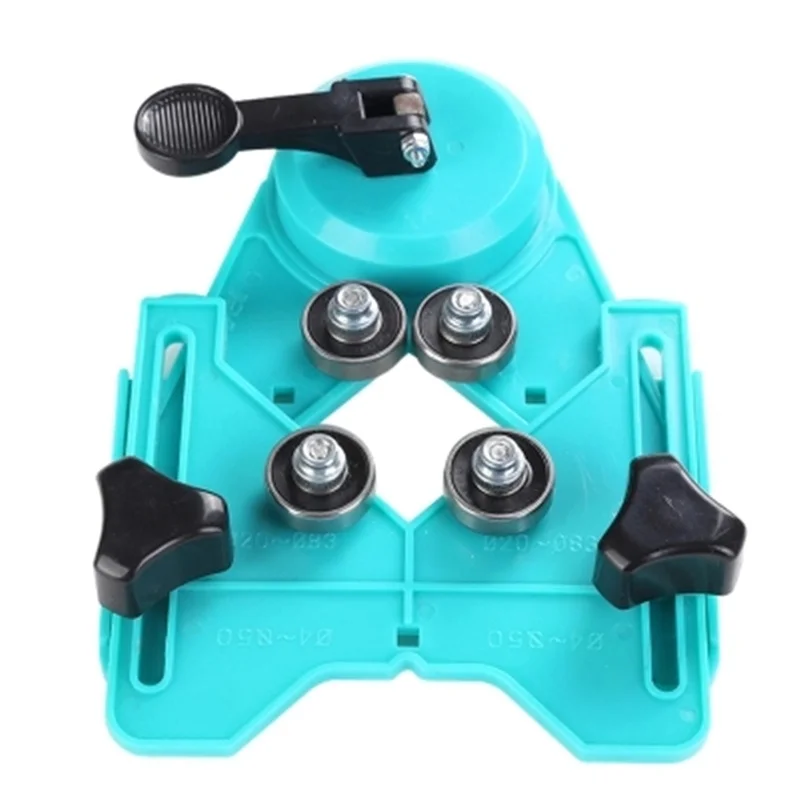 Adjustable Masonry Drill Bit Set Ceramic Tile Glass Hole Drill Guide Openings Locator Ceramic Cutter Construction Tools