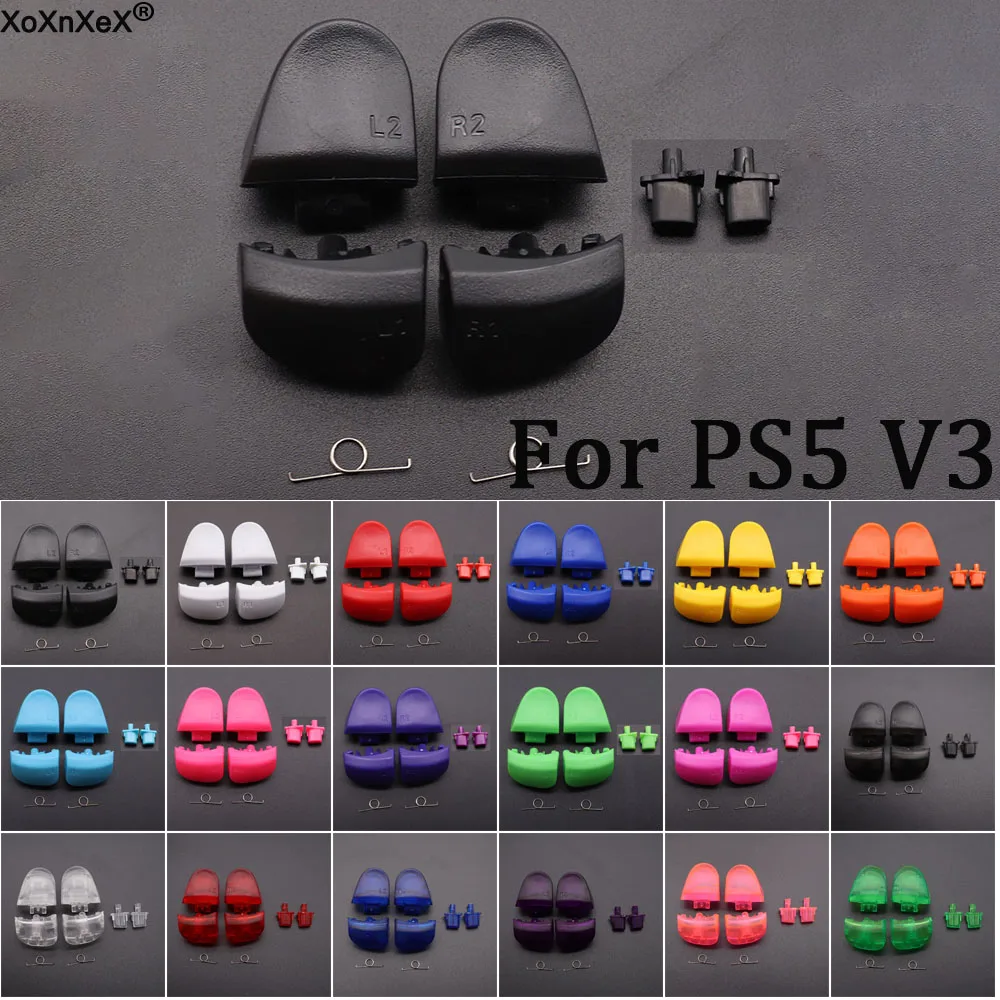 L1 R1 L2 R2 Trigger-Schultertasten mit Feder & Option- und Share-Tasten für PS5 V3 3.0 BDM-030 Controller Ersatzteile