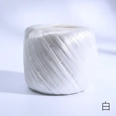 PP 끈으로 묶는 플라스틱 로프, 신소재 나일론 로프, 컬러 미끄럼 방지 찢어짐 포장 바인딩 벨트