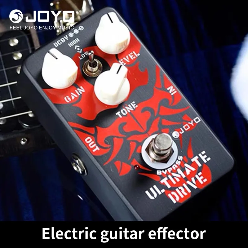 JOYO JF-02 Ultimate Drive Overdrive Guitar Effect Pedal Bordering-on-Distortion Overdrive Guitar Pedal