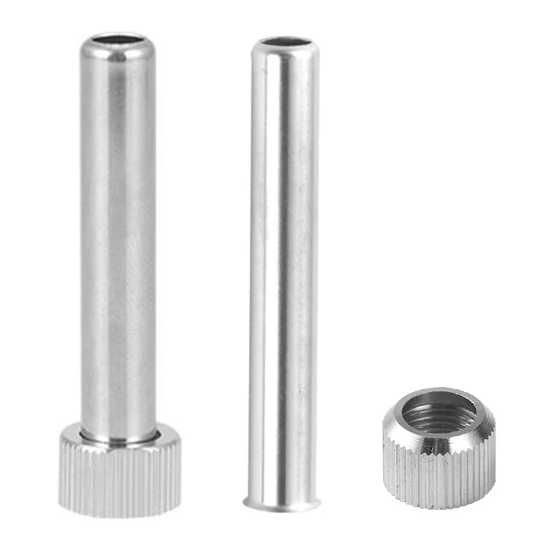 12Pcs 907 Solder Tip Sleeve Stainless Steel Electric Soldering Iron Station Cannula Casing Welding Table Soldering Iron Sleeve