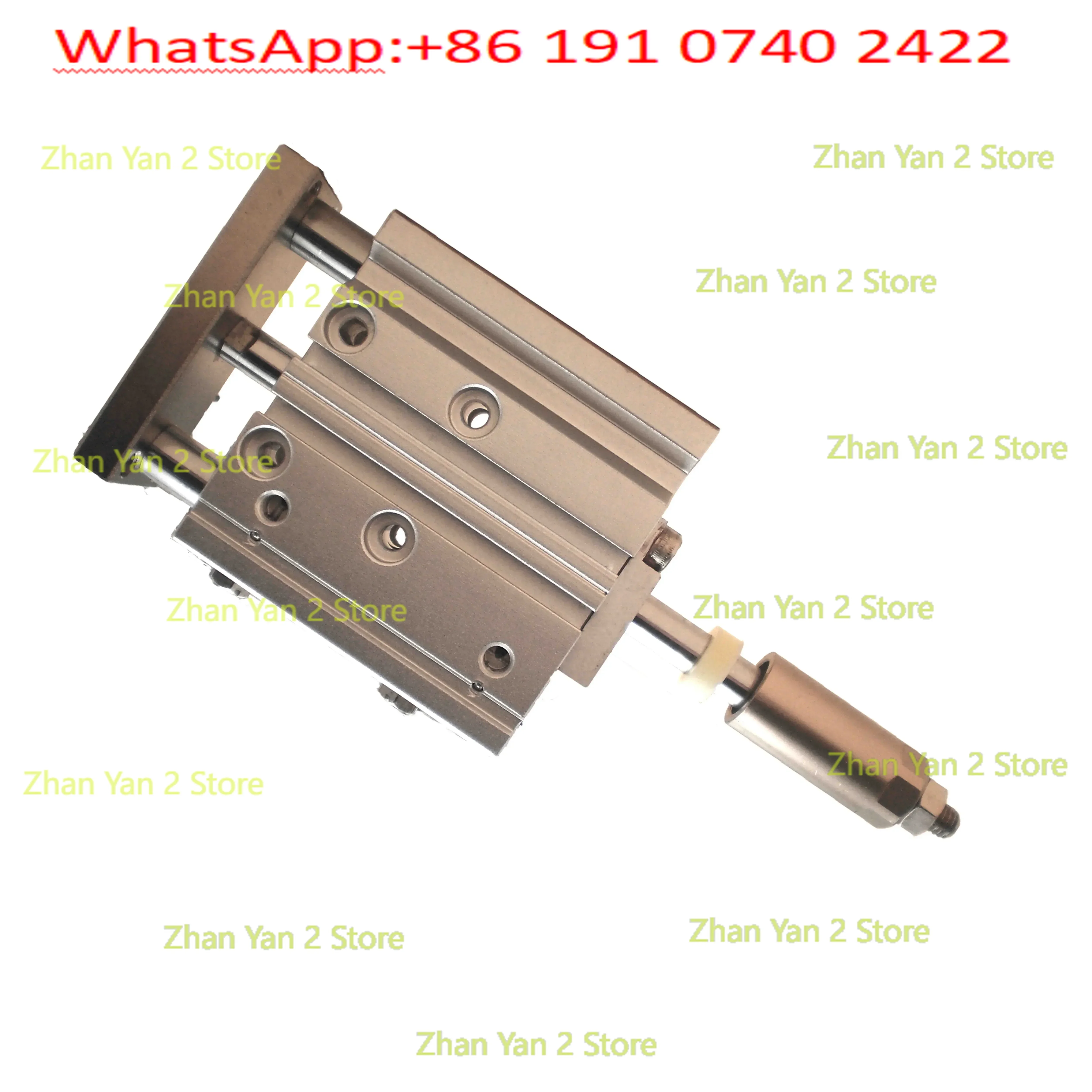 TCMJ adjustable stroke three rod three axis with guide rod large thrust cylinder tcmj bore 12/16/20/25