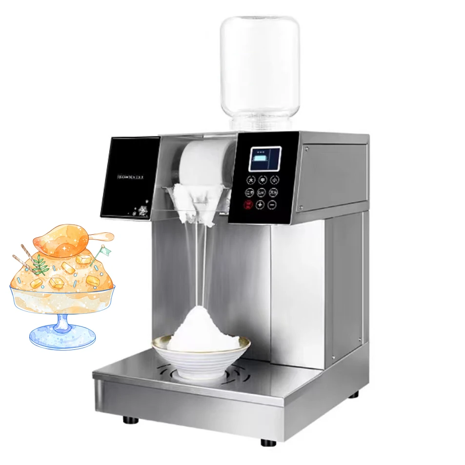Ice Maker Machine 255kg 24H Automatic Snow Ice Machine Commercial Ice Making Machine For Business Prices