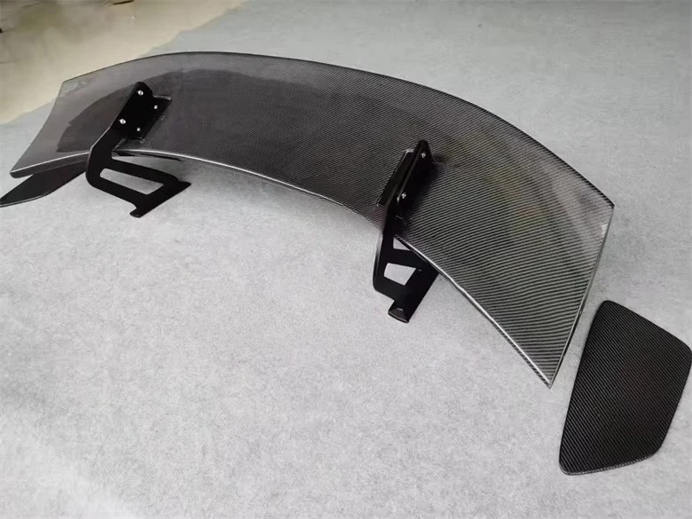 2016+ New Design GT-4 Style Real Carbon Fiber Car Rear Tail Spoiler for Boxster 718 Universal Rear Trunk Spoiler Wing