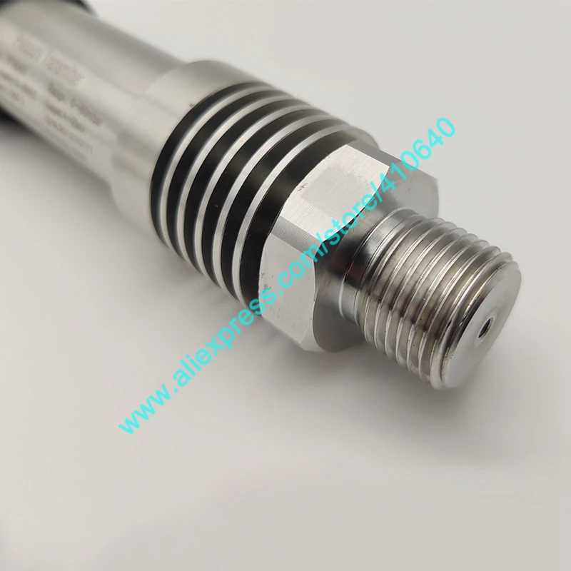 12 to 30V High Temperature Pressure Transmitter -20 to 100 Celsius Range 4 to 20mA Output with G1/2'' Heat Sink Customized is OK