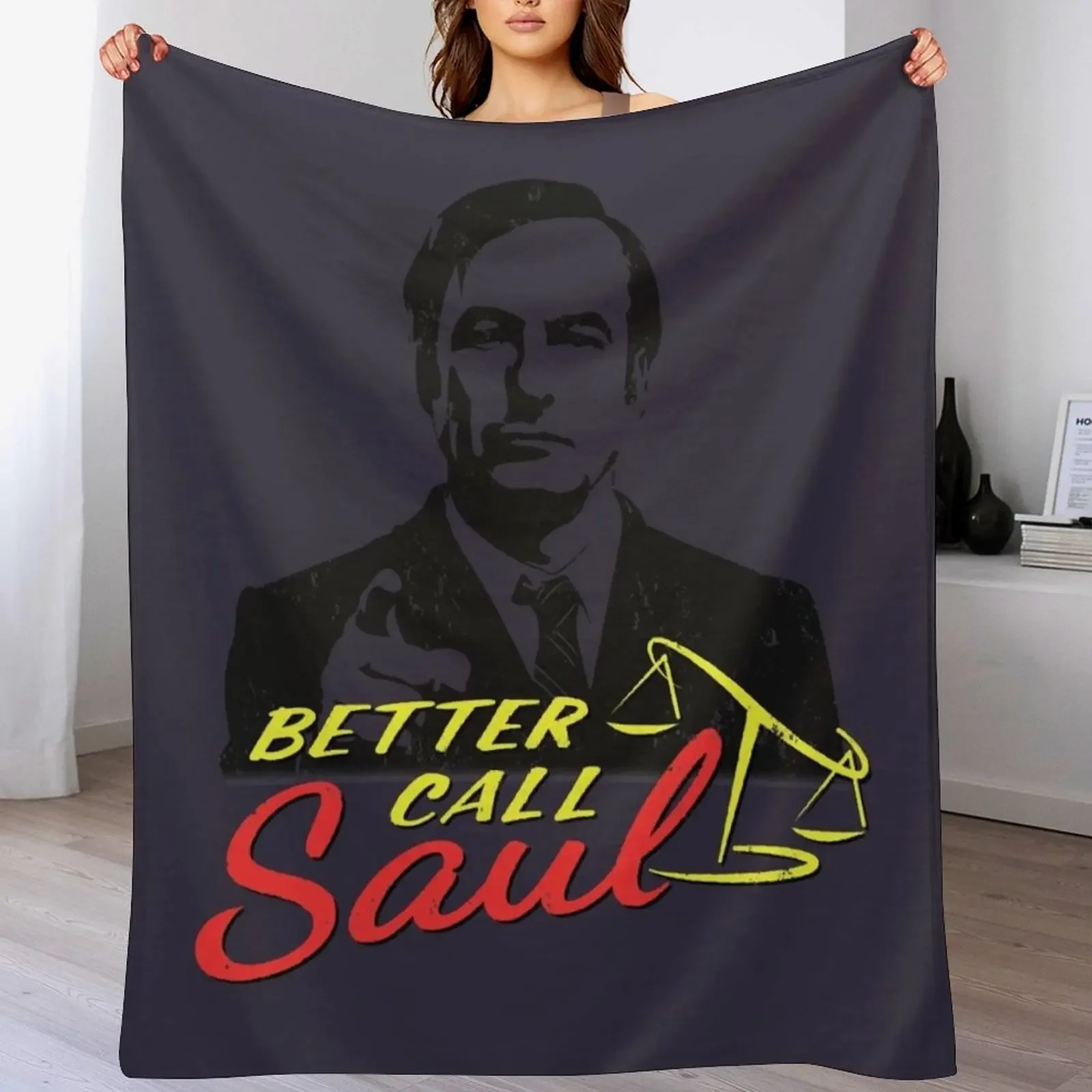 Needed Gifts Illustration Pop Bob Odenkirk Cute Graphic Gift Throw Blanket Air Conditioner Soft Blanket for Office Home