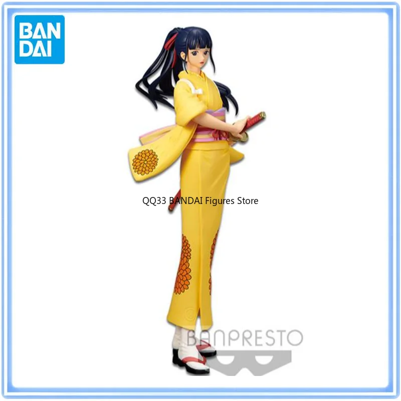 

BANDAI Original Anime ONE PIECE Glitter＆Glamours Kikunojo Action Figures Model Collectibles Desktop Ornaments