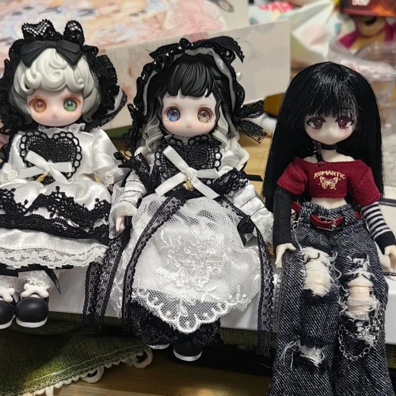 

Bjd Kiseki Vintage Treasures Mjd Series 1/12 Scale Movable Doll Figure Blind Box Mystery Model Toy Desktop Decoration Gift