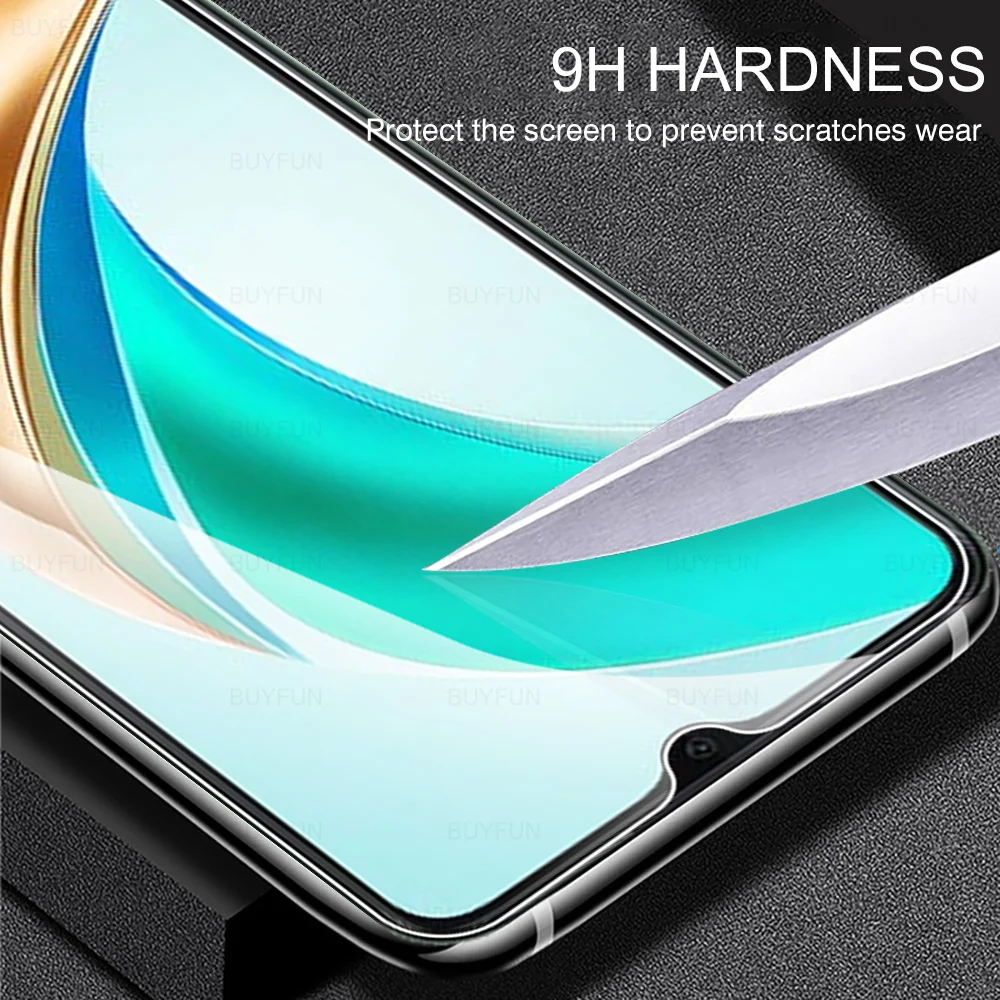 4in1 Tempered Glass Screen Protector For Honor X6b 4G Camera Lens Film For Honor x6 b x 6b HonorX6b 4g Anti Scratch Protect Film