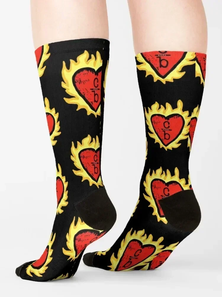 One Tree Hill heart Socks new in's floor golf Rugby Socks For Girls Men's