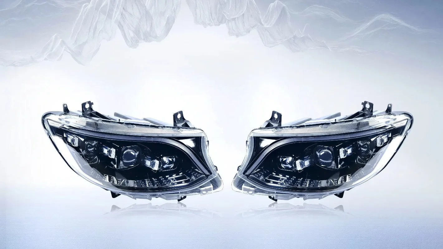 2014-2019 Sprinter W907 Car Lamps Assembly S-Class Style 12V LED Auto Headlights Projector Lens Upgrade Accessories
