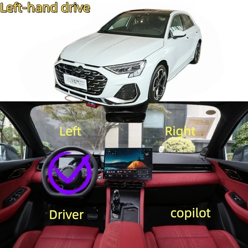 

For Audi A3 S3 A4 S4 B7 B6 A6 C6 carbon fiber texture/brilliant black replacement rearview mirror housings